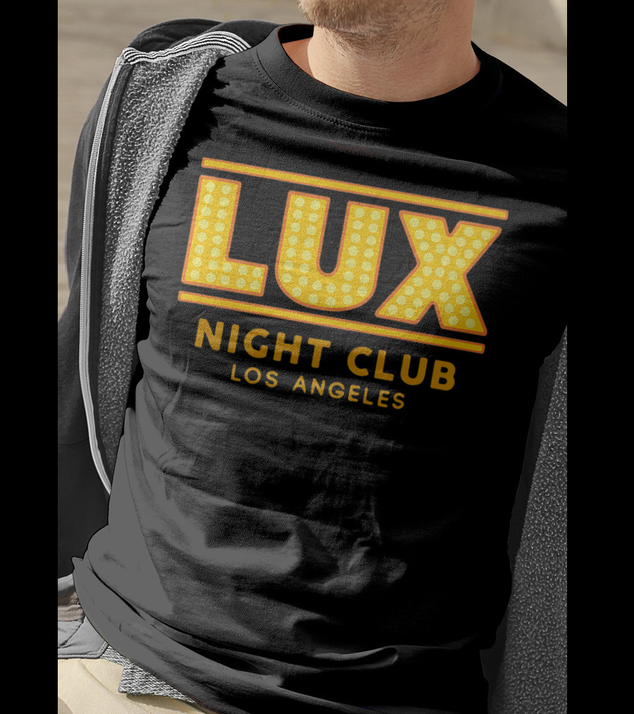 Lux Night Club Los Angeles Morningstar Funny Geek T-Shirt