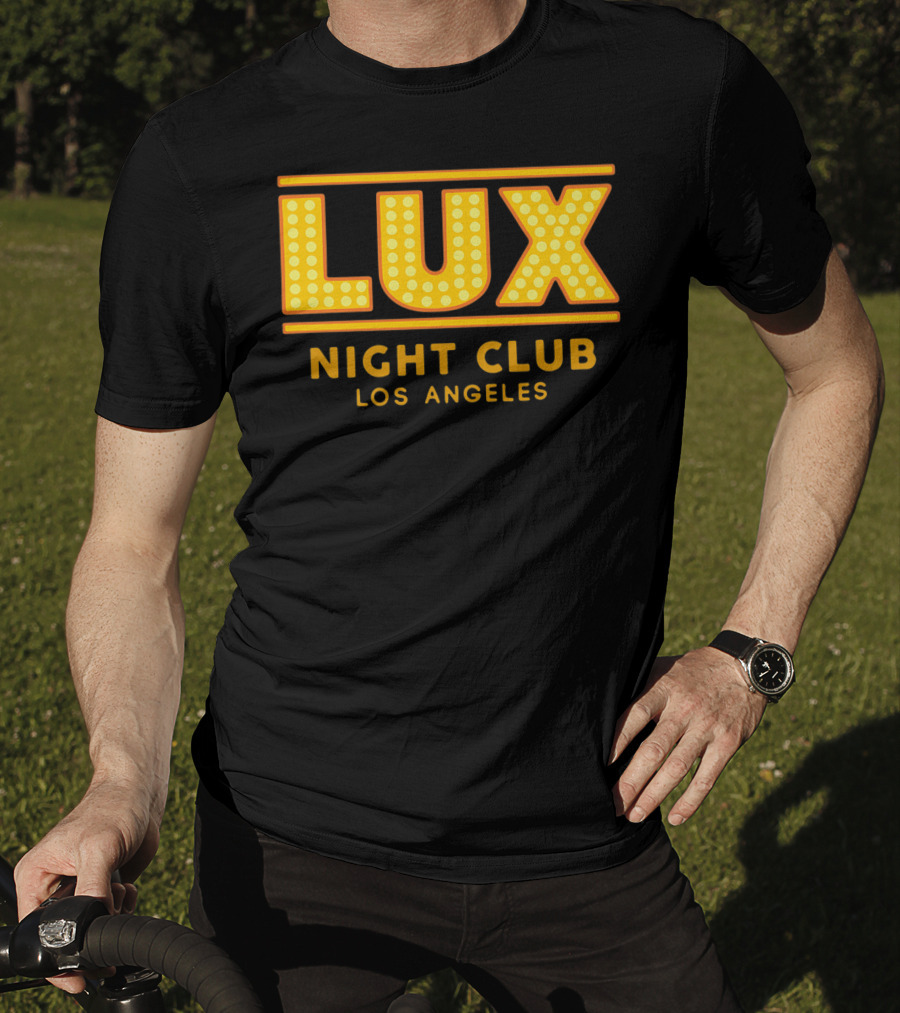 Lux Night Club Los Angeles Morningstar Funny Geek T-Shirt