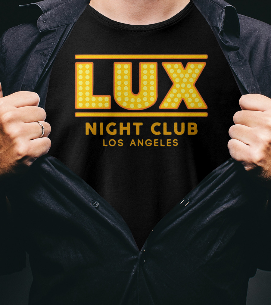 Lux Night Club Los Angeles Morningstar Funny Geek T-Shirt