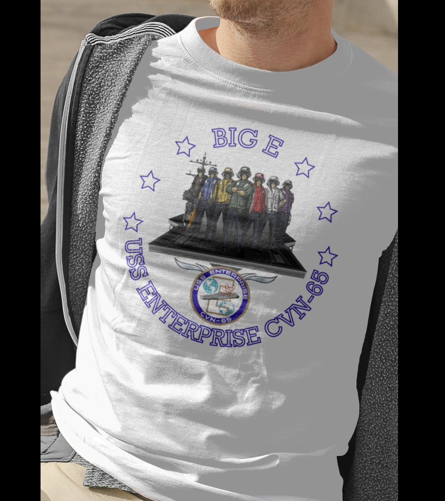 BIG E USS Enterprise CVN-65 T-Shirt