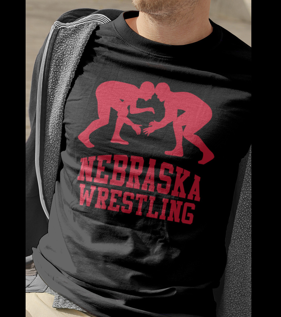 Nebraska Wrestling Red Grapplers T-Shirt