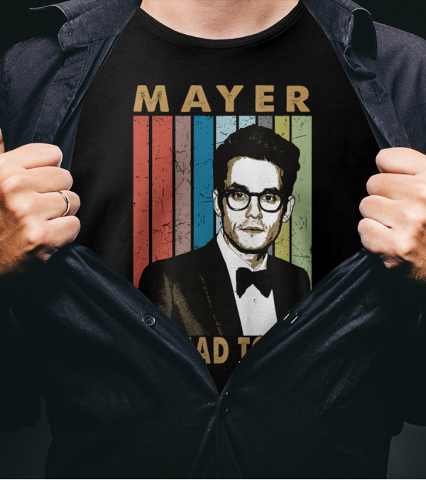 Mayer Is Dead To Me Retro Funny Music Guitar T-Shirt