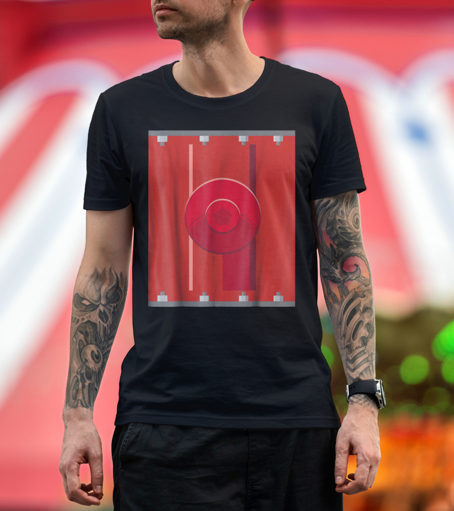 Fire Hydrant Red Geometric Fire Hydrant T-Shirt