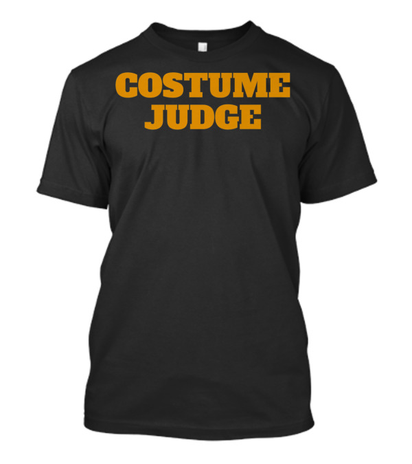 Halloween Costume Judge Party Scoring Judging T-Shirt