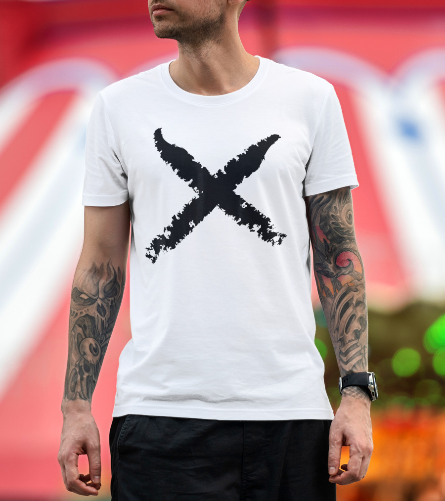 Halloween Noughts And Crosses X Creepy Halloween Couple T-Shirt