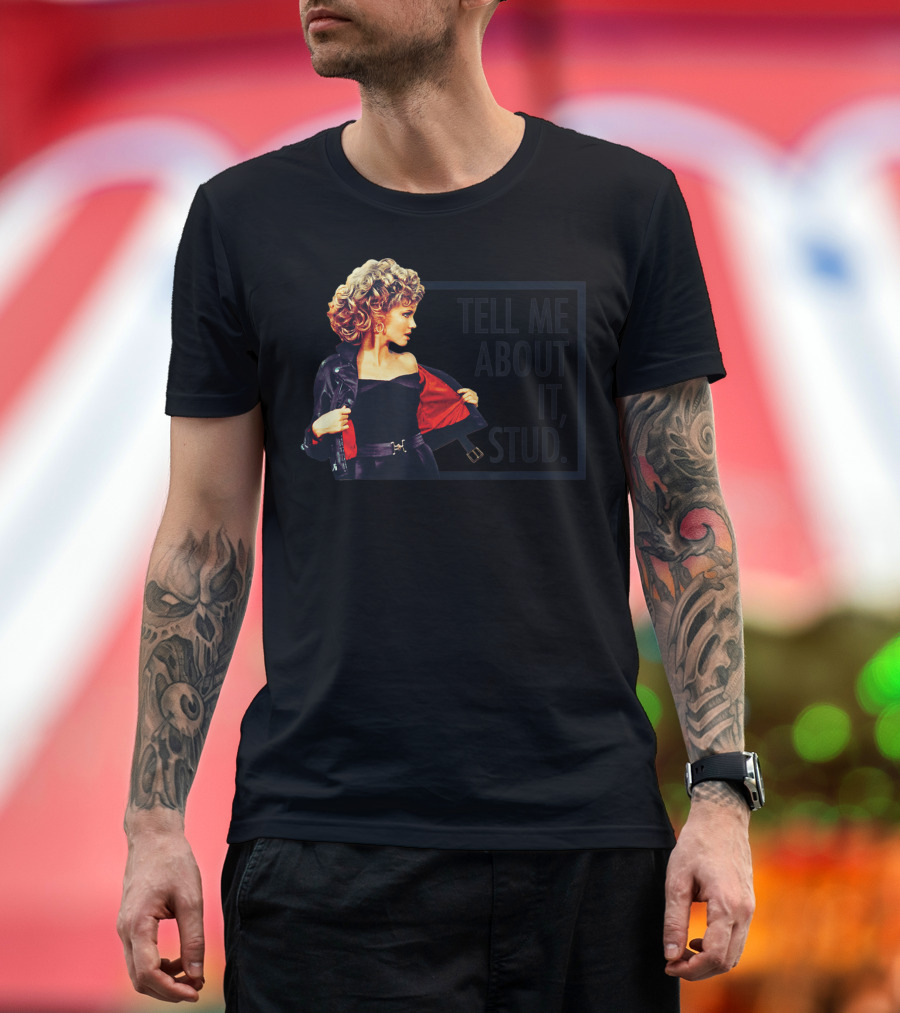Grease Tell Me About It Stud Sandy Iconic T-Shirt