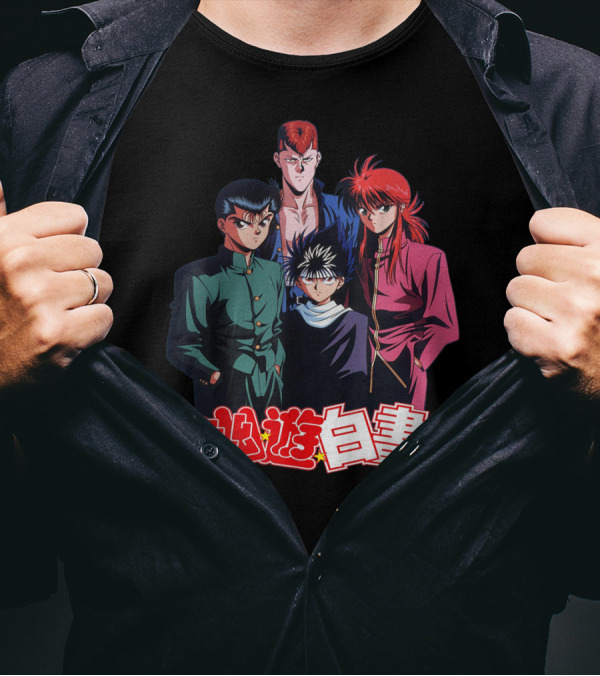Yuyu Hakusho Team Classic Characters T-Shirt