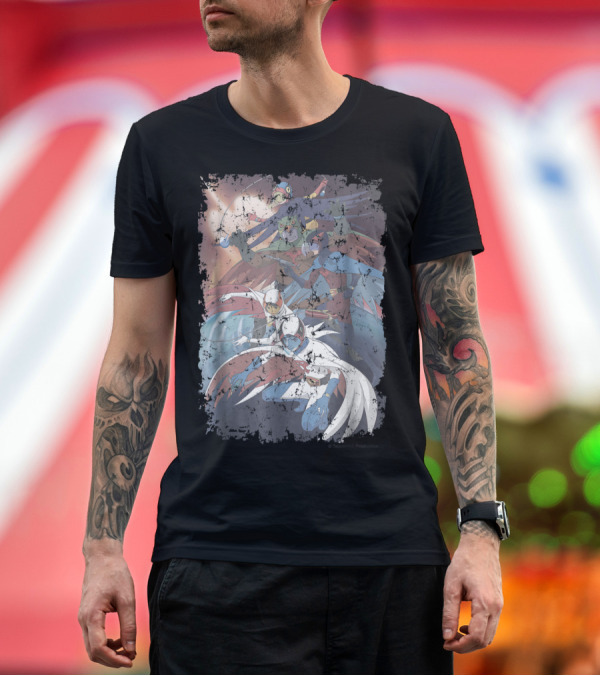 Premium T-Shirt: Gatchaman Planet Team Heroes Vintage Anime T-Shirt Gatchaman Planet Team Heroes Vintage Anime T-Shirt