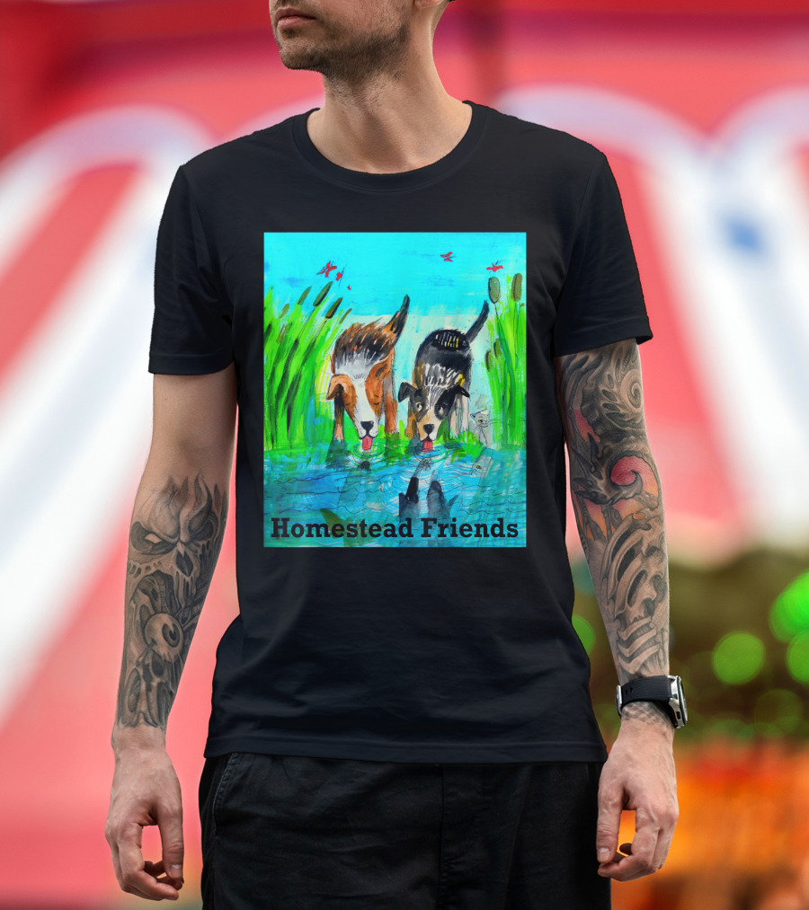 Homestead Friends Adorable Animals on the Homestead T-Shirt