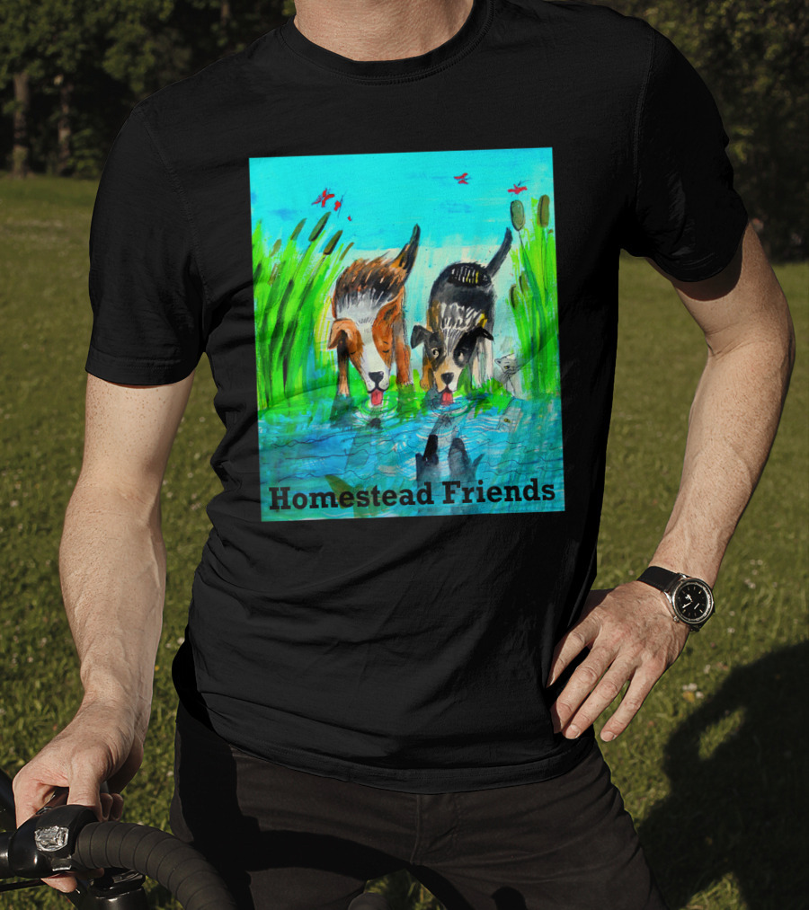 Homestead Friends Adorable Animals On The Homestead T-Shirt