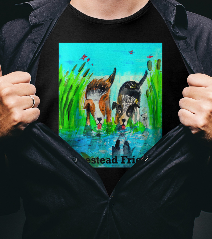 Homestead Friends Adorable Animals On The Homestead T-Shirt