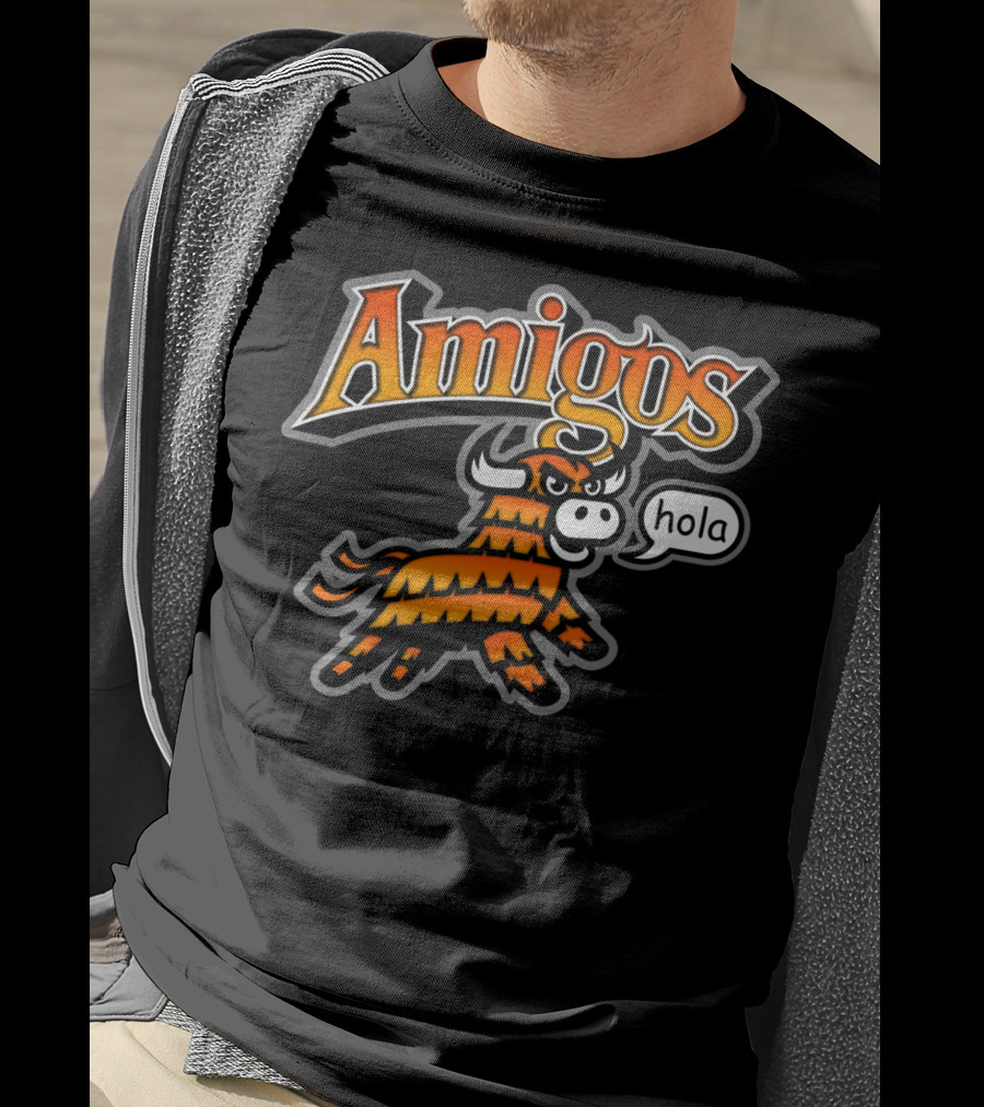 Amigos Hola Pinata Softball T-Shirt
