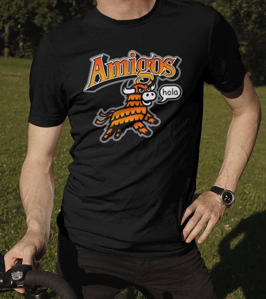 Amigos Hola Pinata Softball T-Shirt