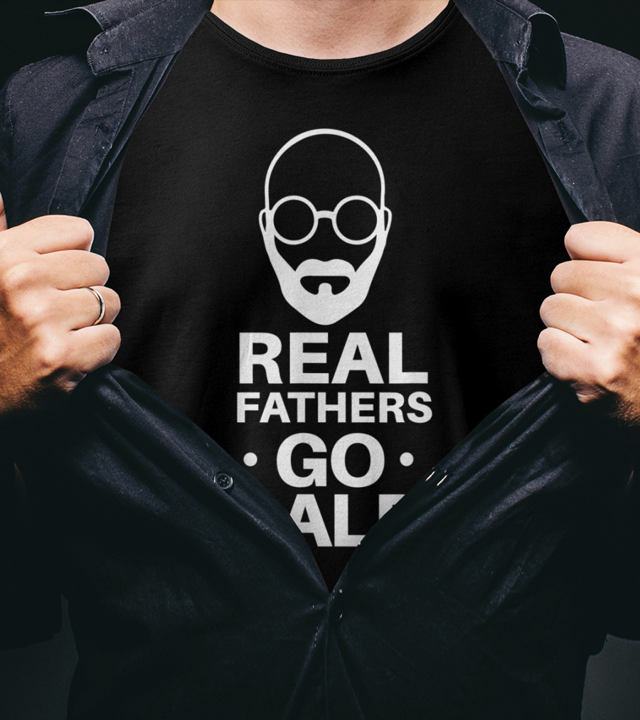 Real Fathers Go Bald Best Dad Ever T-Shirt