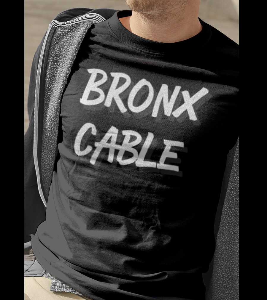 Bronx Cable Vintage Style Urban Graphics T-Shirt