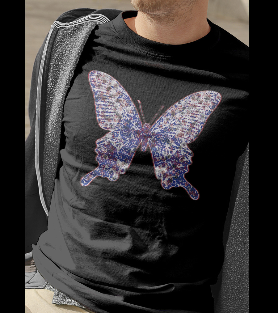 Butterfly Gardener Entomologist Fest With Colorful Wing T-Shirt