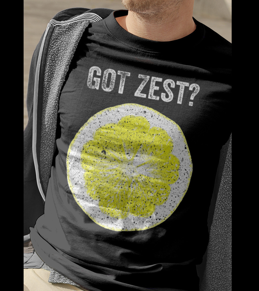 Got Zest? Chef Cook Food Festival Lemon Slice T-Shirt
