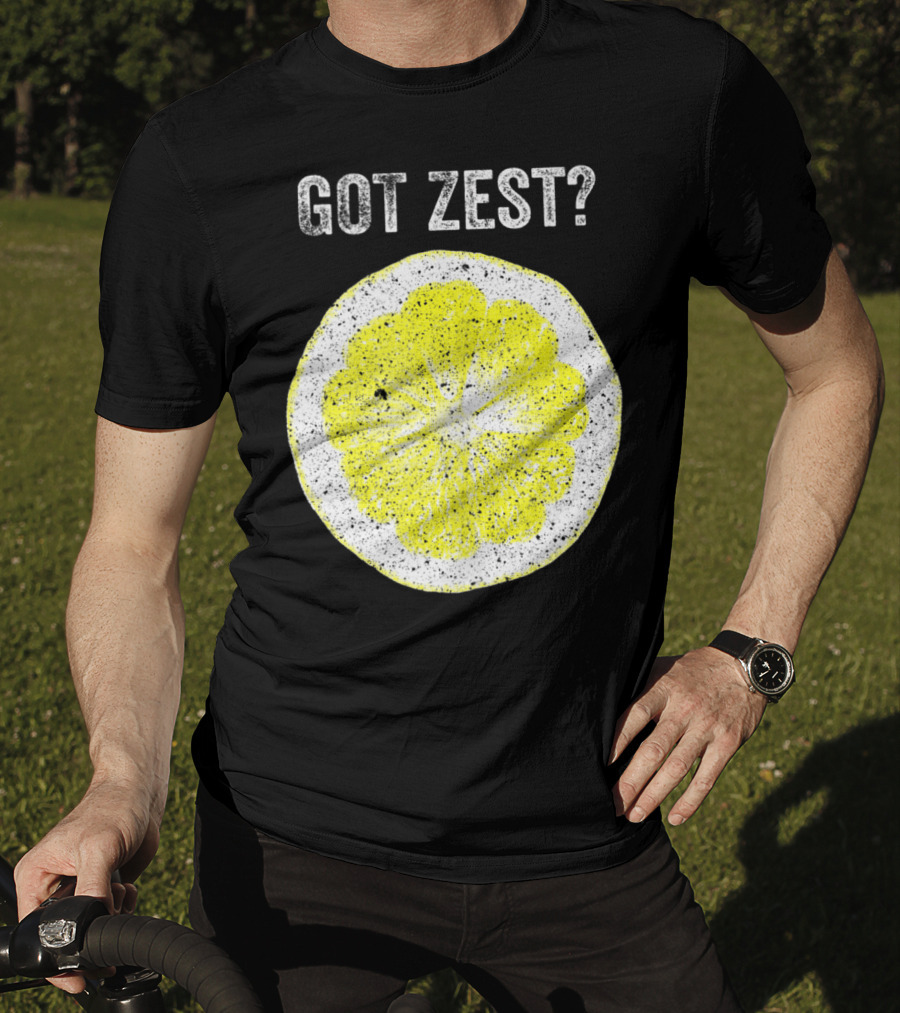 Got Zest? Chef Cook Food Festival Lemon Slice T-Shirt