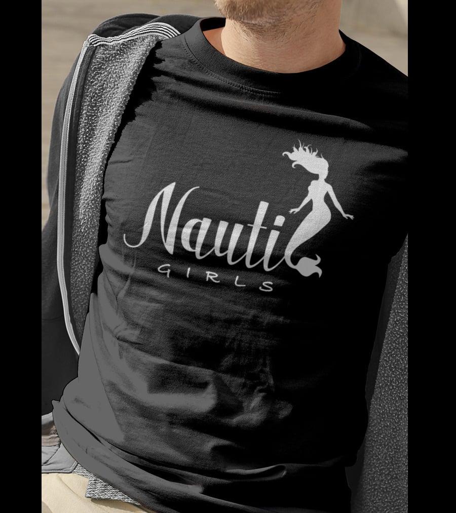 Nauti Girls Cruise Mermaid Trip Vacation T-Shirt