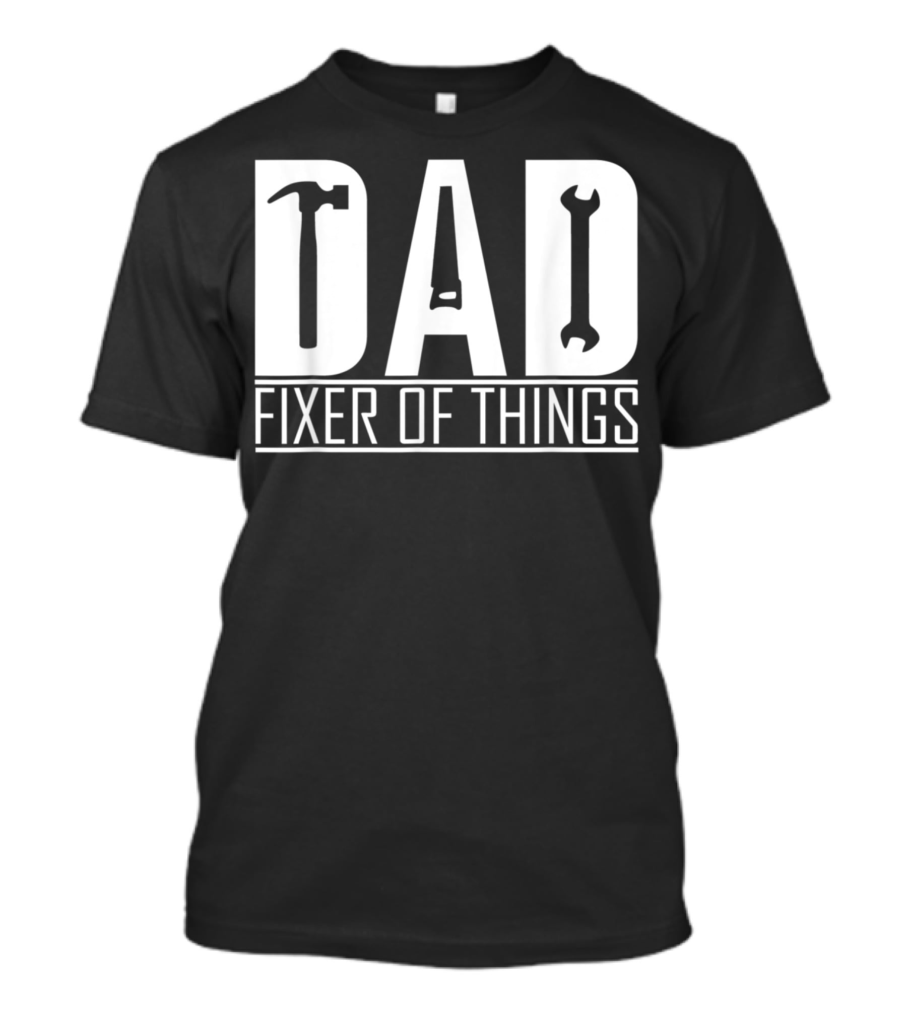 Dad Fixer Of Things Hammer Wrench T-Shirt