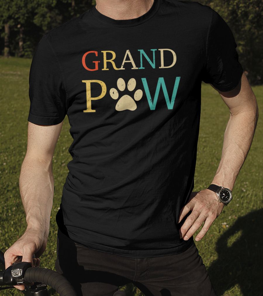 Grand Paw Dog Lover Gift For Men And Women T-Shirt