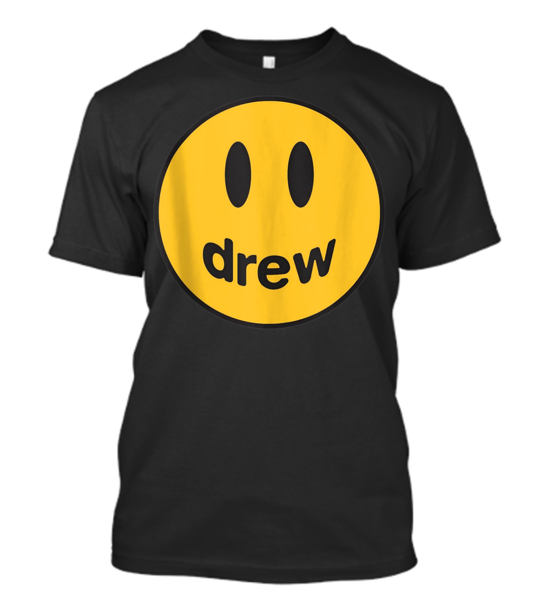 Drew Yellow Smiley Face Icon T-Shirt