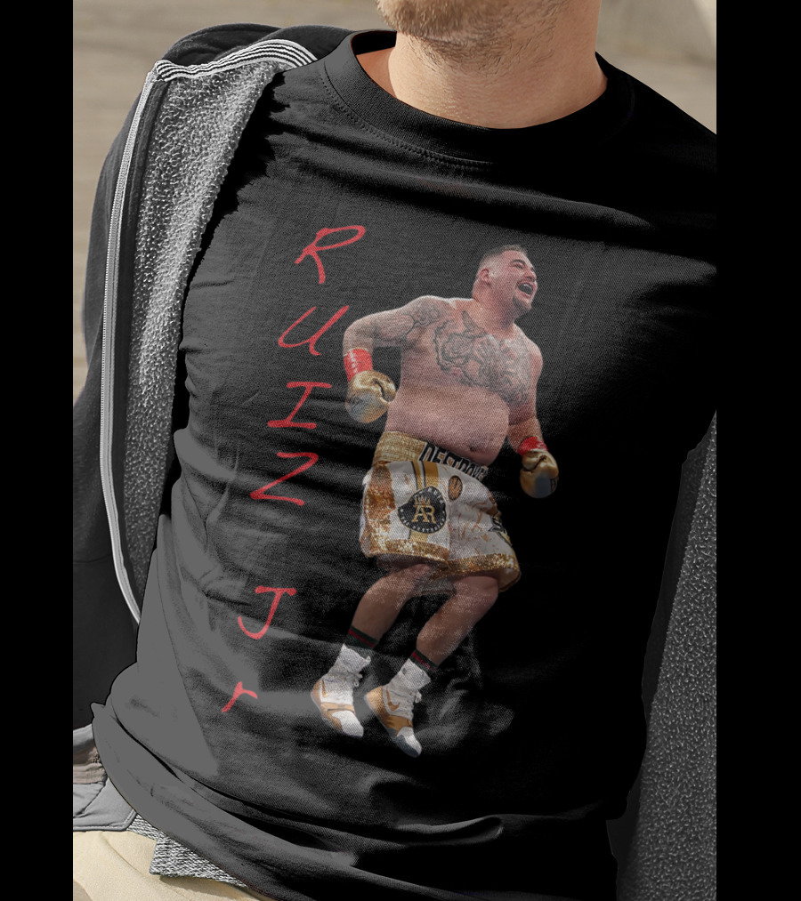 Extended Lunch Break Ruiz Jr Destroyer Boxing T-Shirt