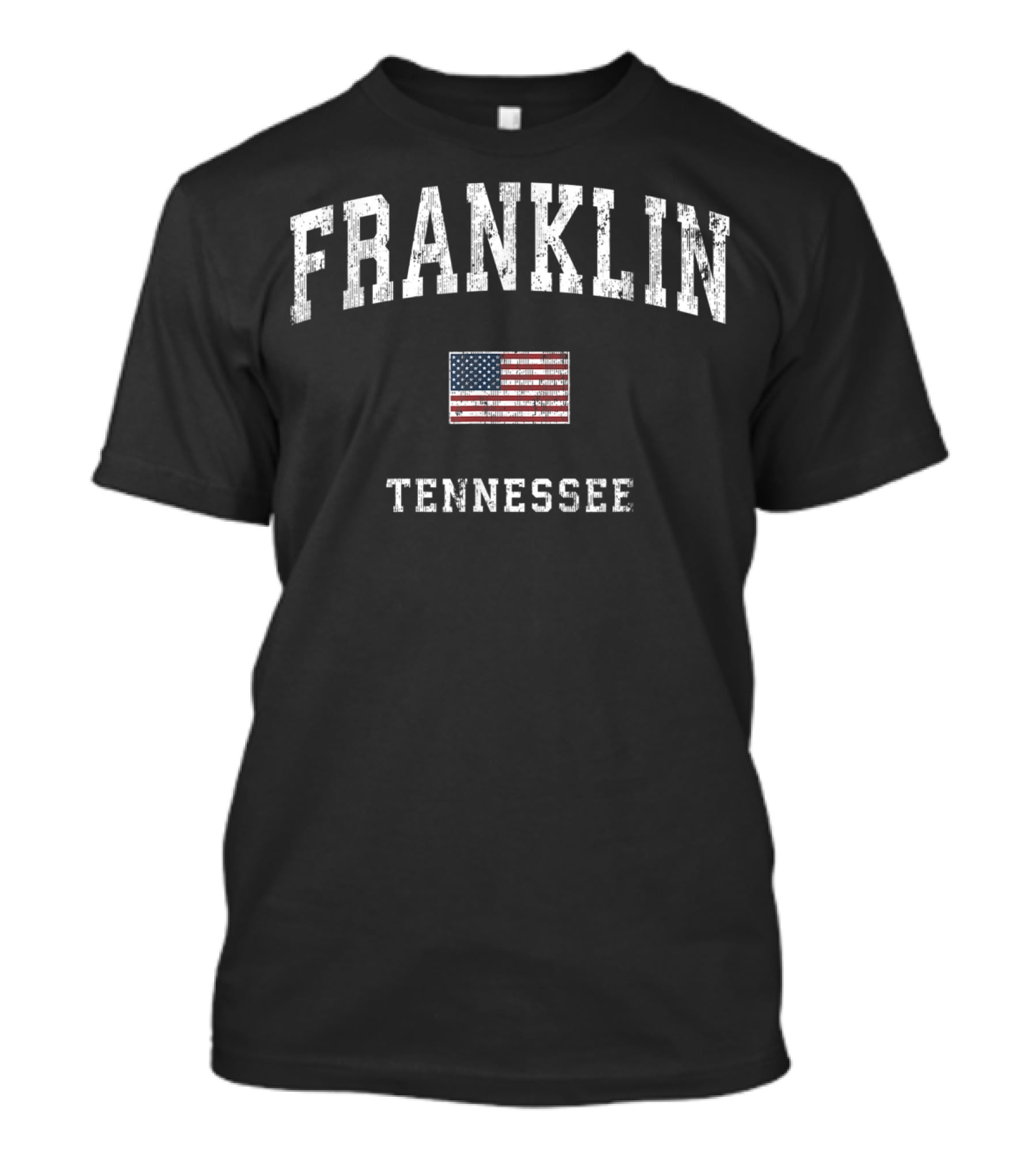 Franklin Tennessee American Flag T-Shirt