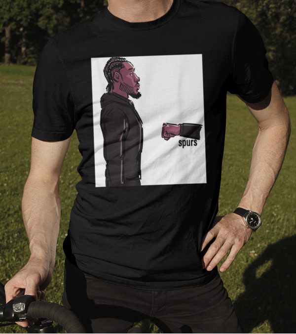 Funny Man Declines Dap Spurs T-Shirt