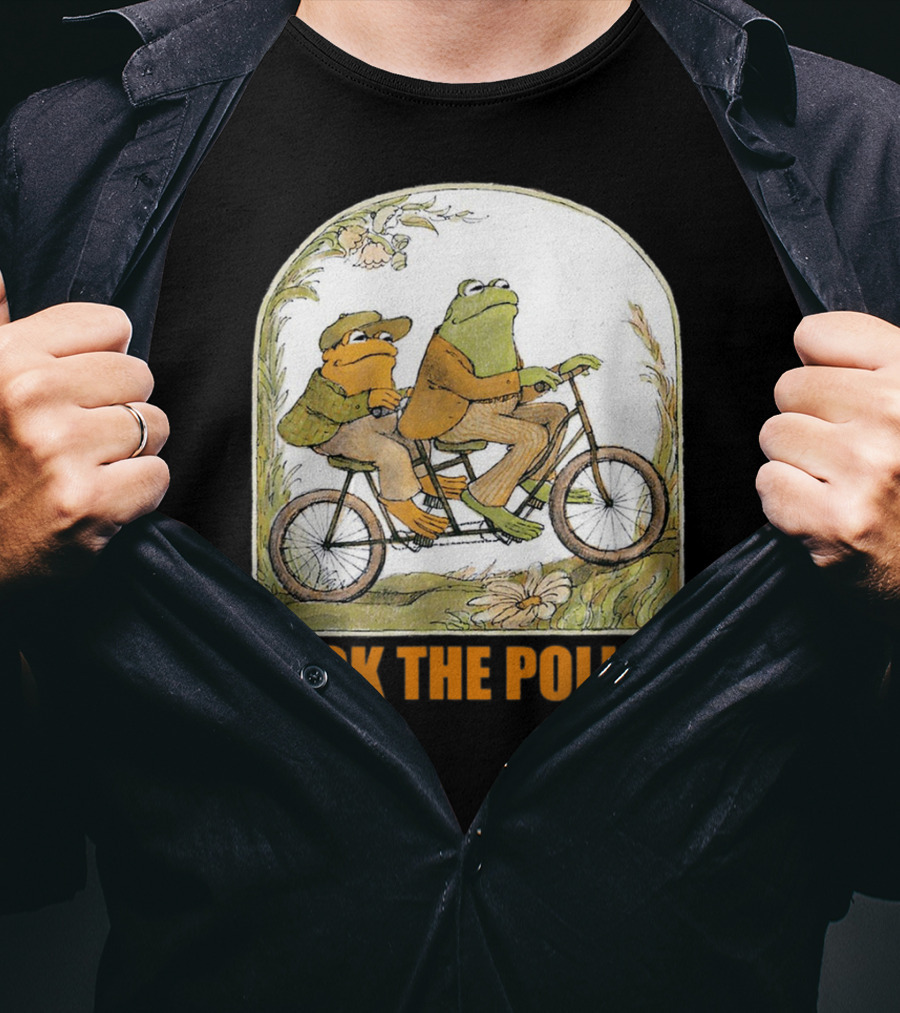 Funnyfrog And Toad Fck The Police Tandem Bicycle Adventure T-Shirt
