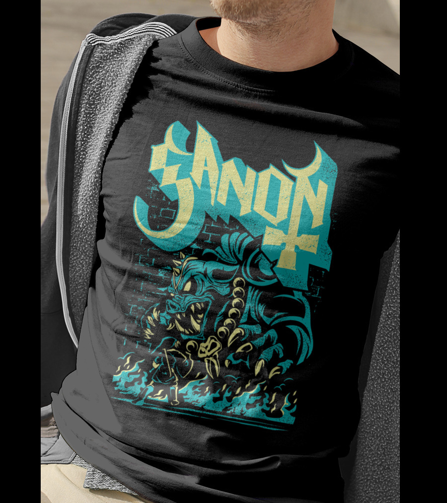 Ganon Ghost Halloween Monster Specter T-Shirt