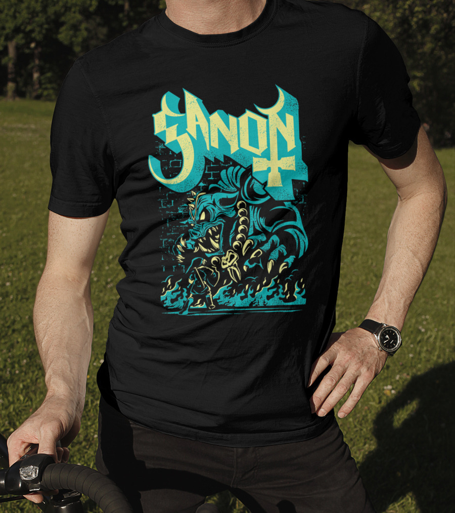 Ganon Ghost Halloween Monster Specter T-Shirt