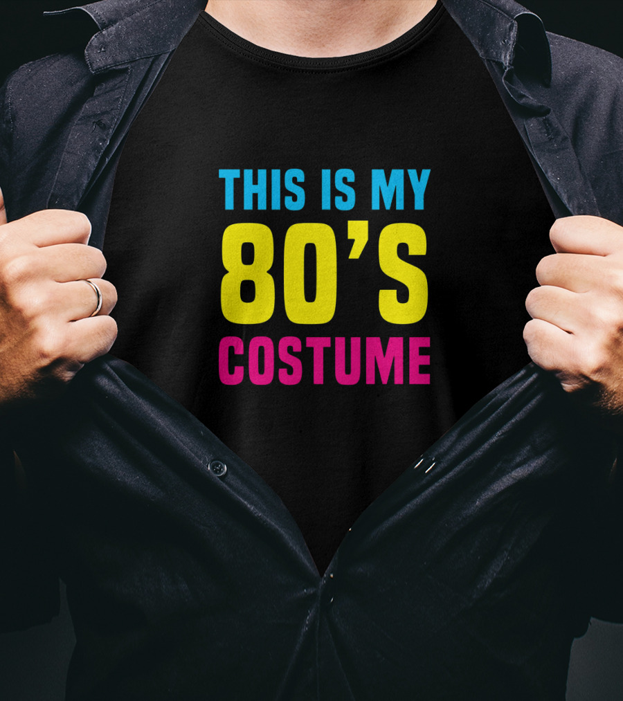 This Is My 80's Costume Funny Halloween T-Shirt