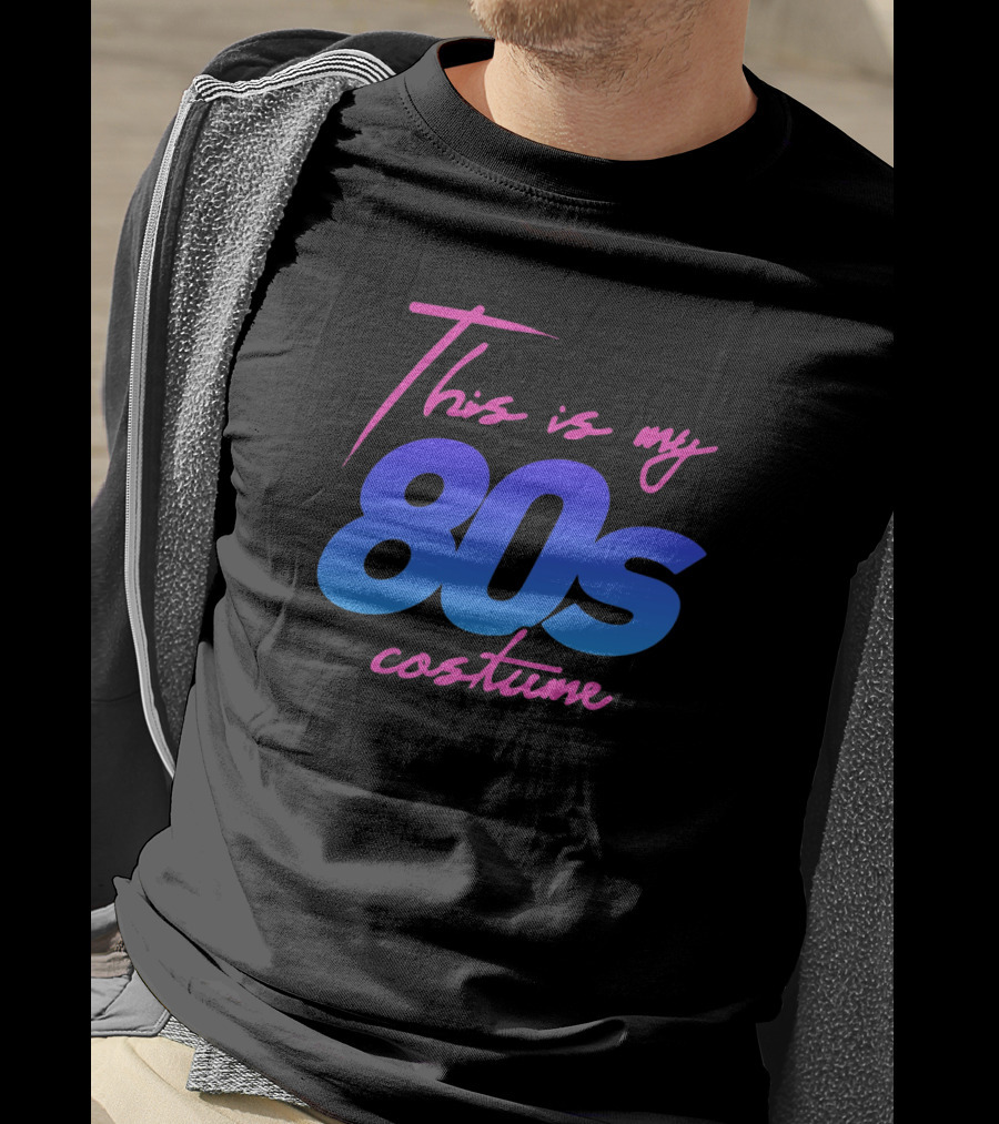 This Is My 80s Costume Funny Halloween KGB T-Shirt