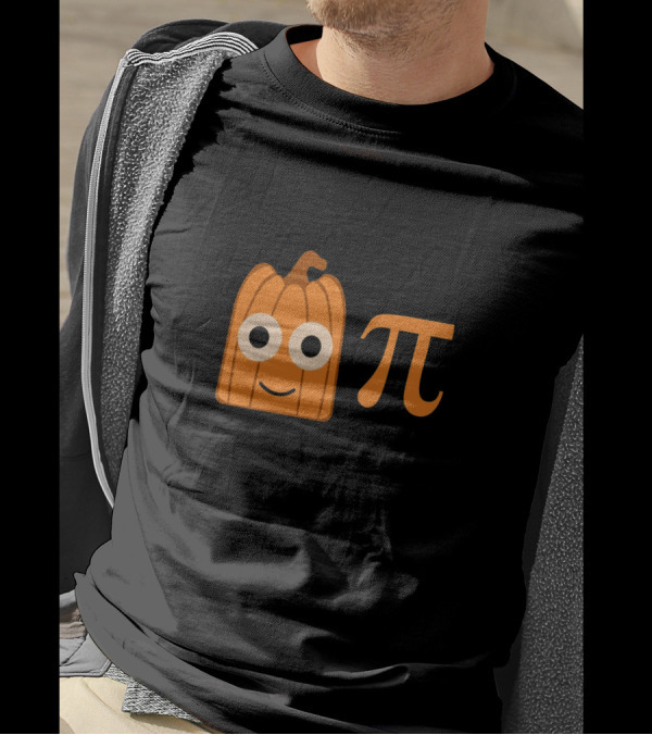 Cute Funny Pumpkin Pi Fall Halloween T-Shirt