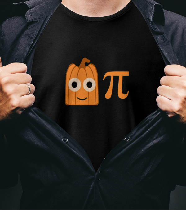 Cute Funny Pumpkin Pi Fall Halloween T-Shirt