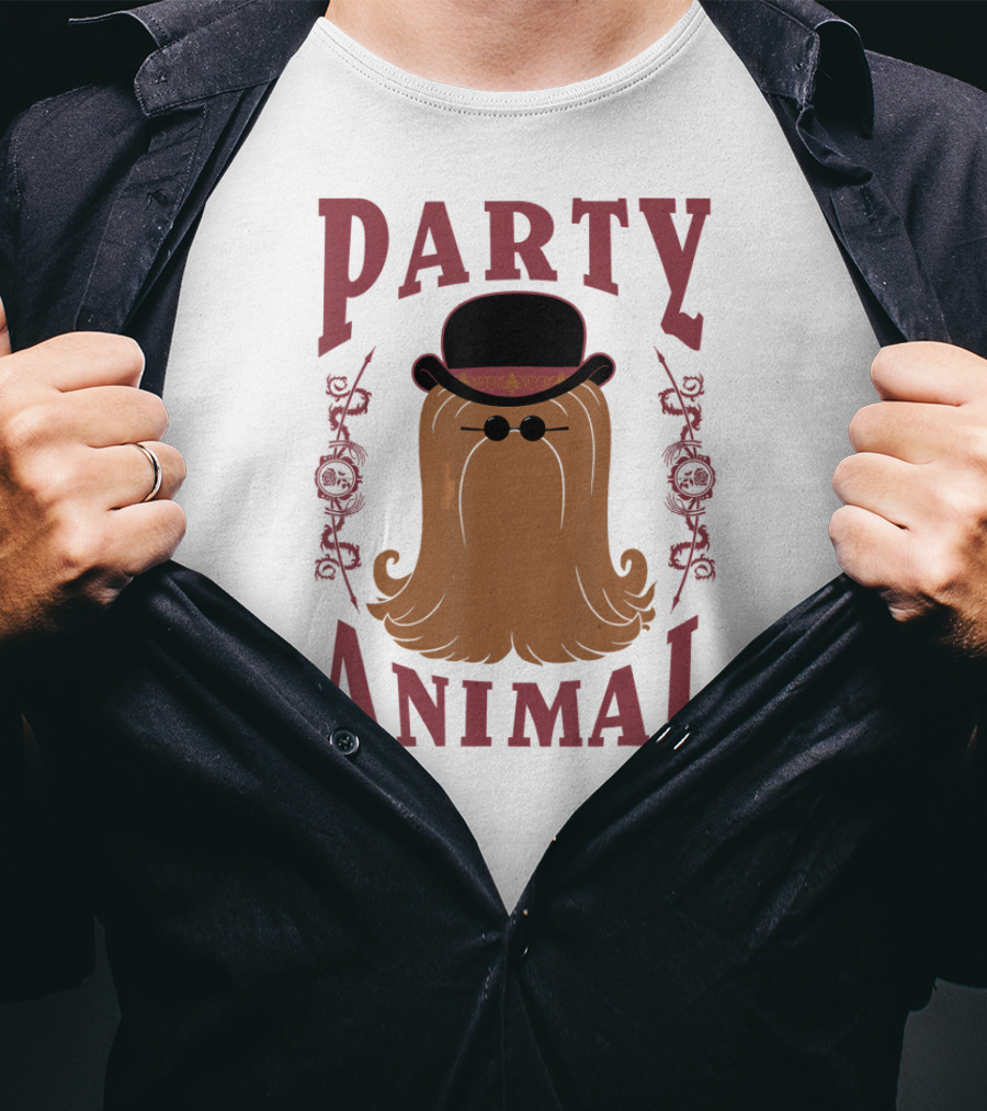 Addams Family Cousin It Party Animal T-Shirt