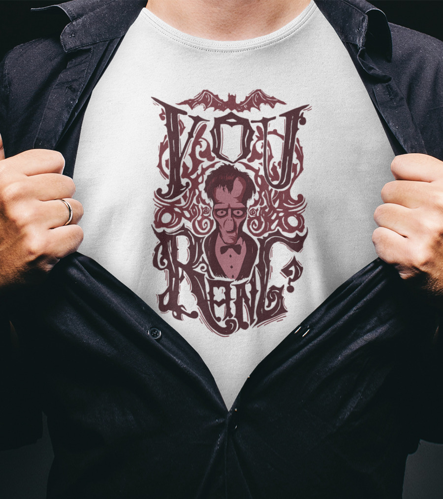 Addams Family Lurch You Rang Gothic Red T-Shirt
