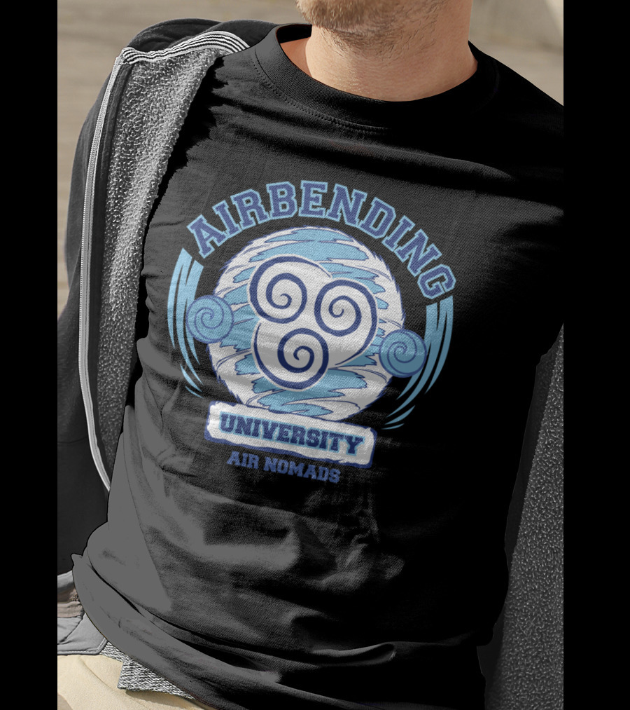 Air Bending University Air Nomads Logo Avatar T-Shirt