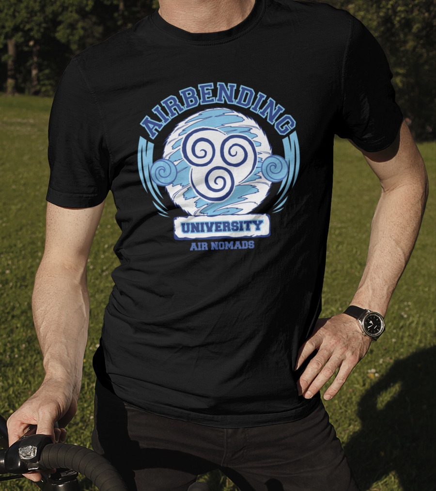 Air Bending University Air Nomads Logo Avatar T-Shirt