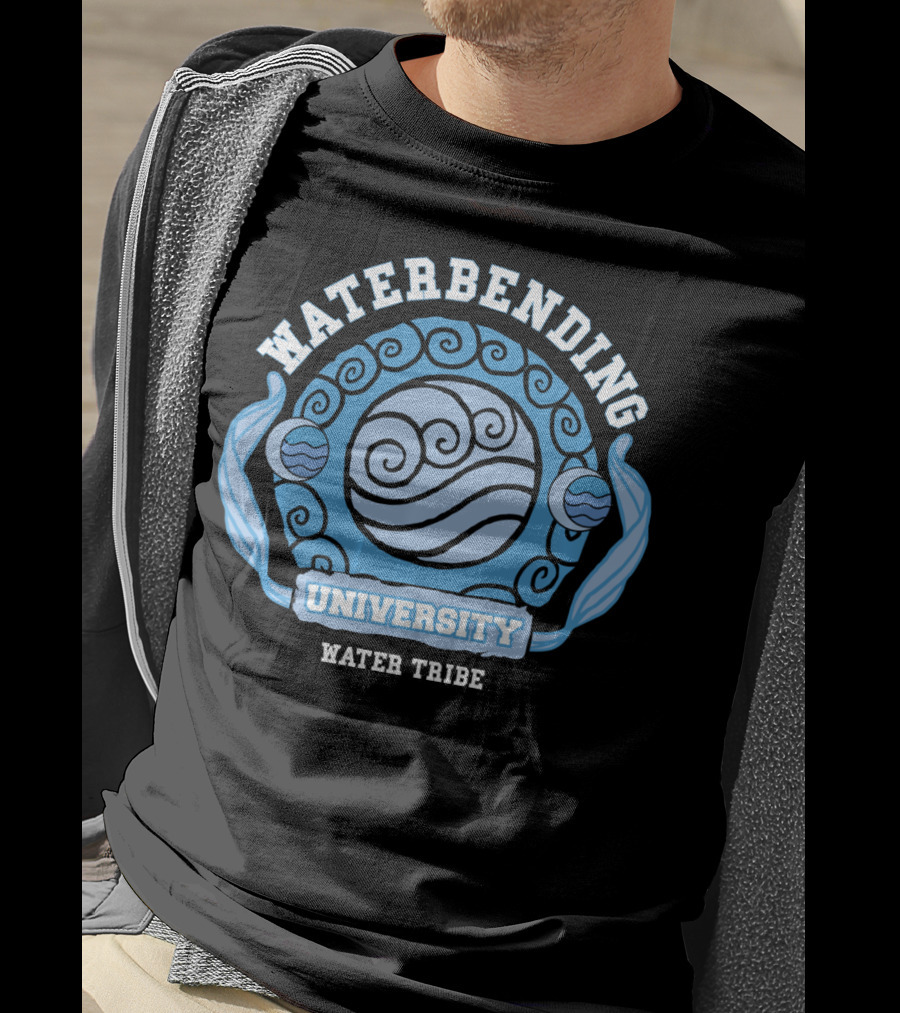 Waterbending University Water Tribe T-Shirt