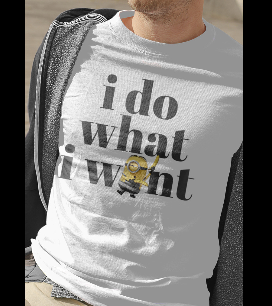 Despicable Me Minions Stuart I Do What I Want T-Shirt