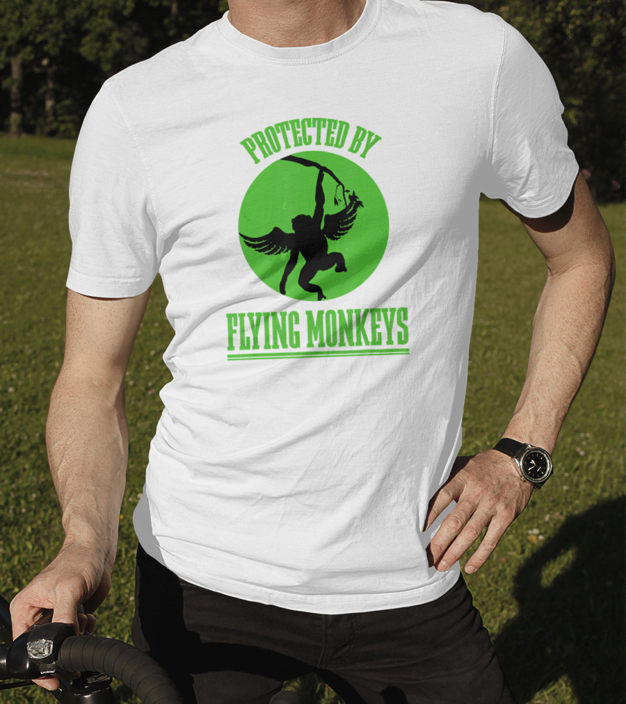 Oz Wicked Witch Protected By Flying Monkeys Wizard Of T-Shirt