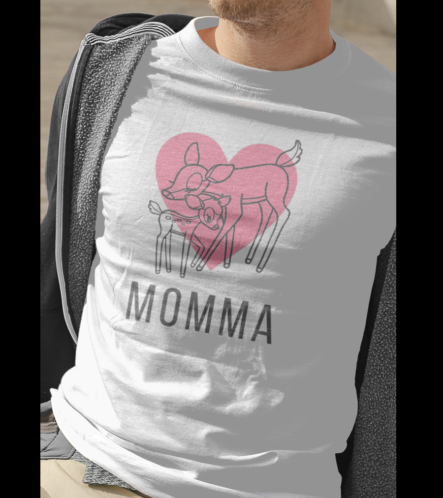 Disney Bambi Momma Heart T-Shirt