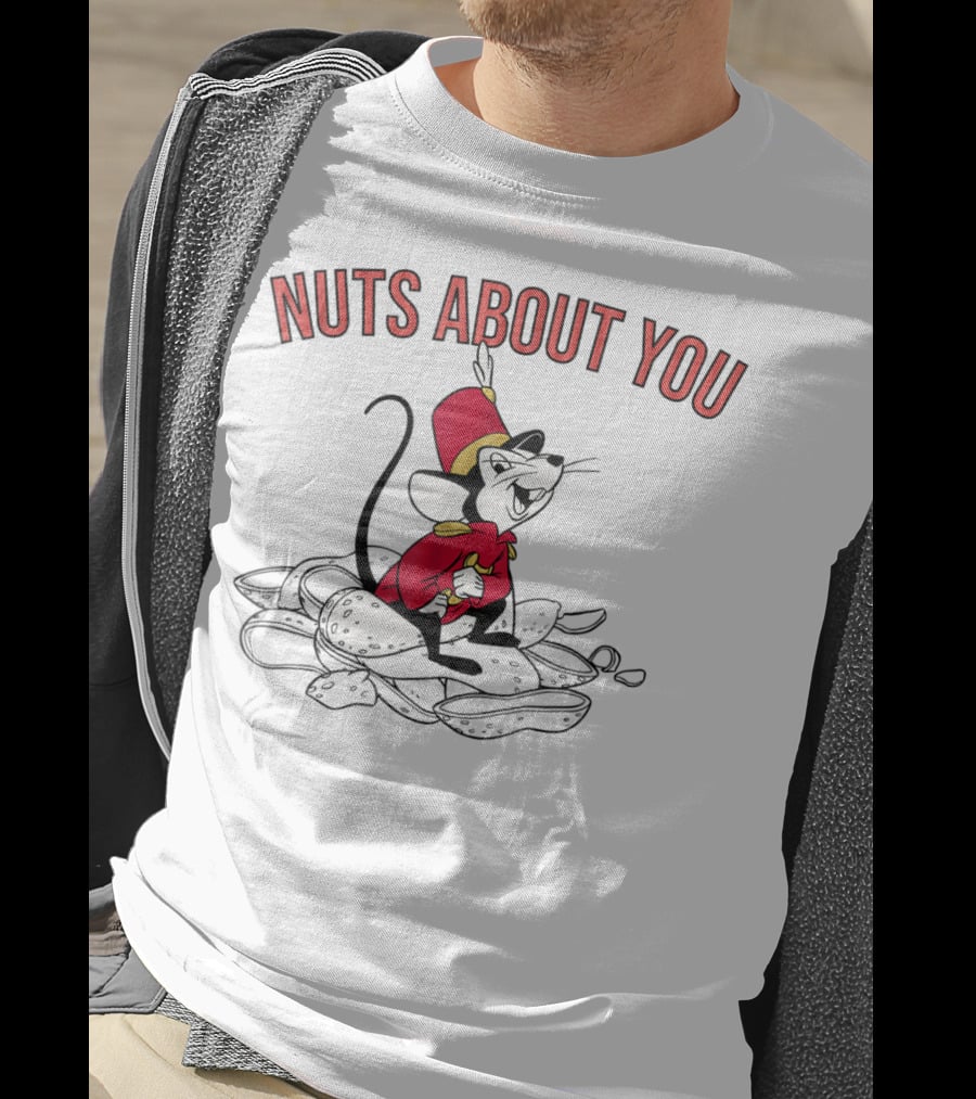Nuts About You Disney Dumbo Timothy Mouse T-Shirt