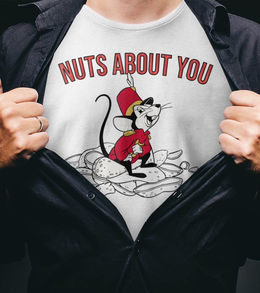 Nuts About You Disney Dumbo Timothy Mouse T-Shirt