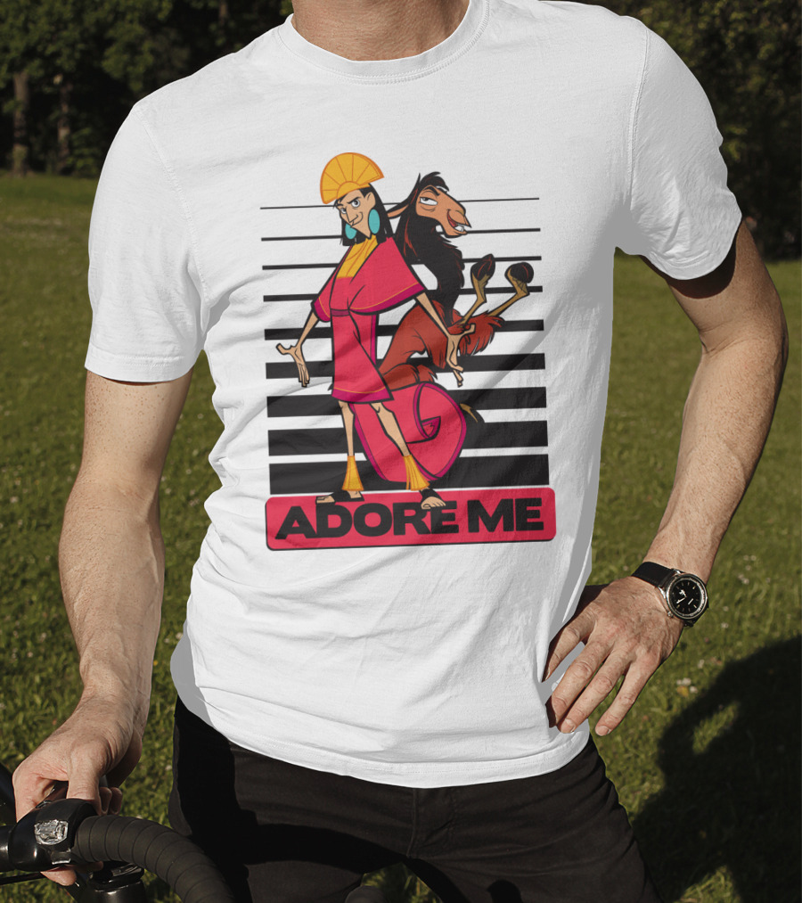 Disney Emperor's New Groove Kuzco Adore Me Stripes T-Shirt
