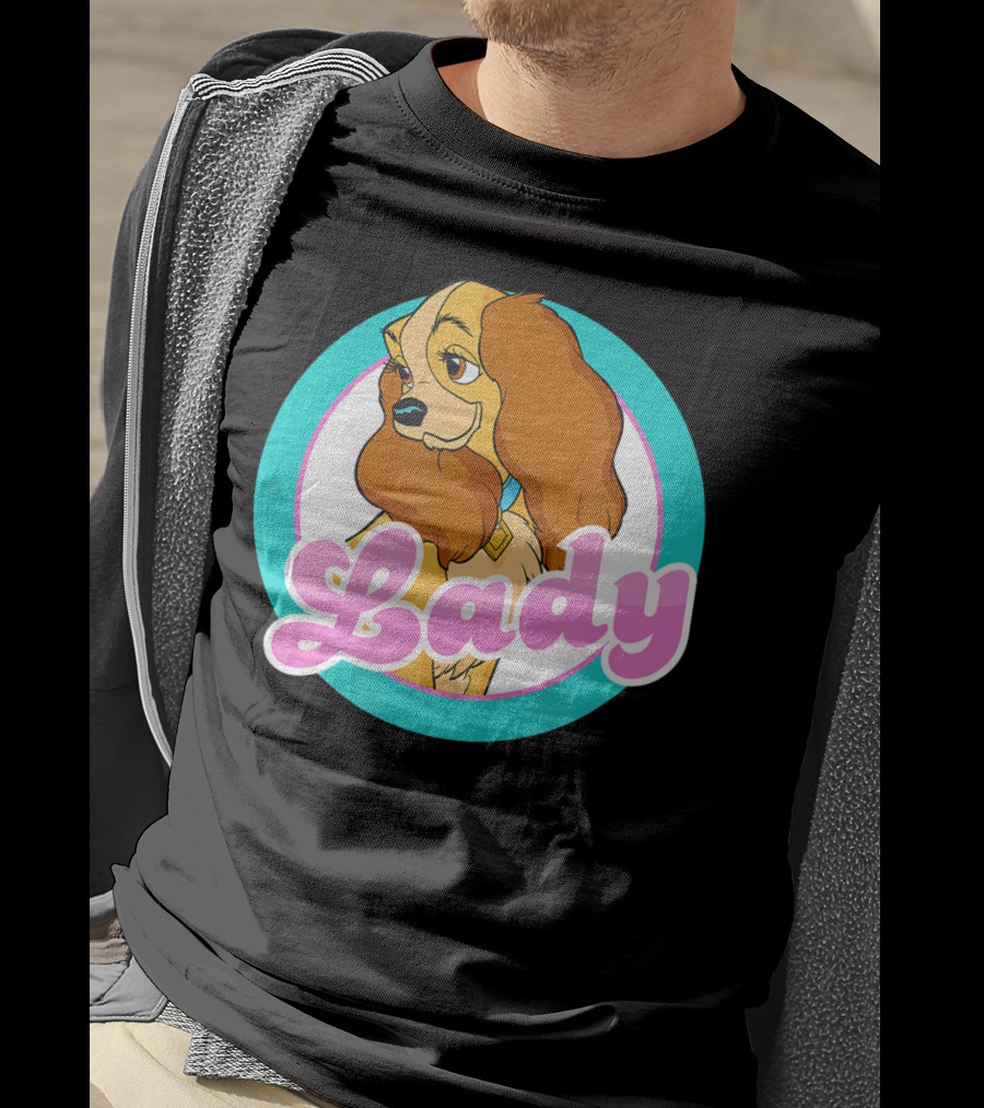 Lady And The Tramp Lady Face Disney T-Shirt