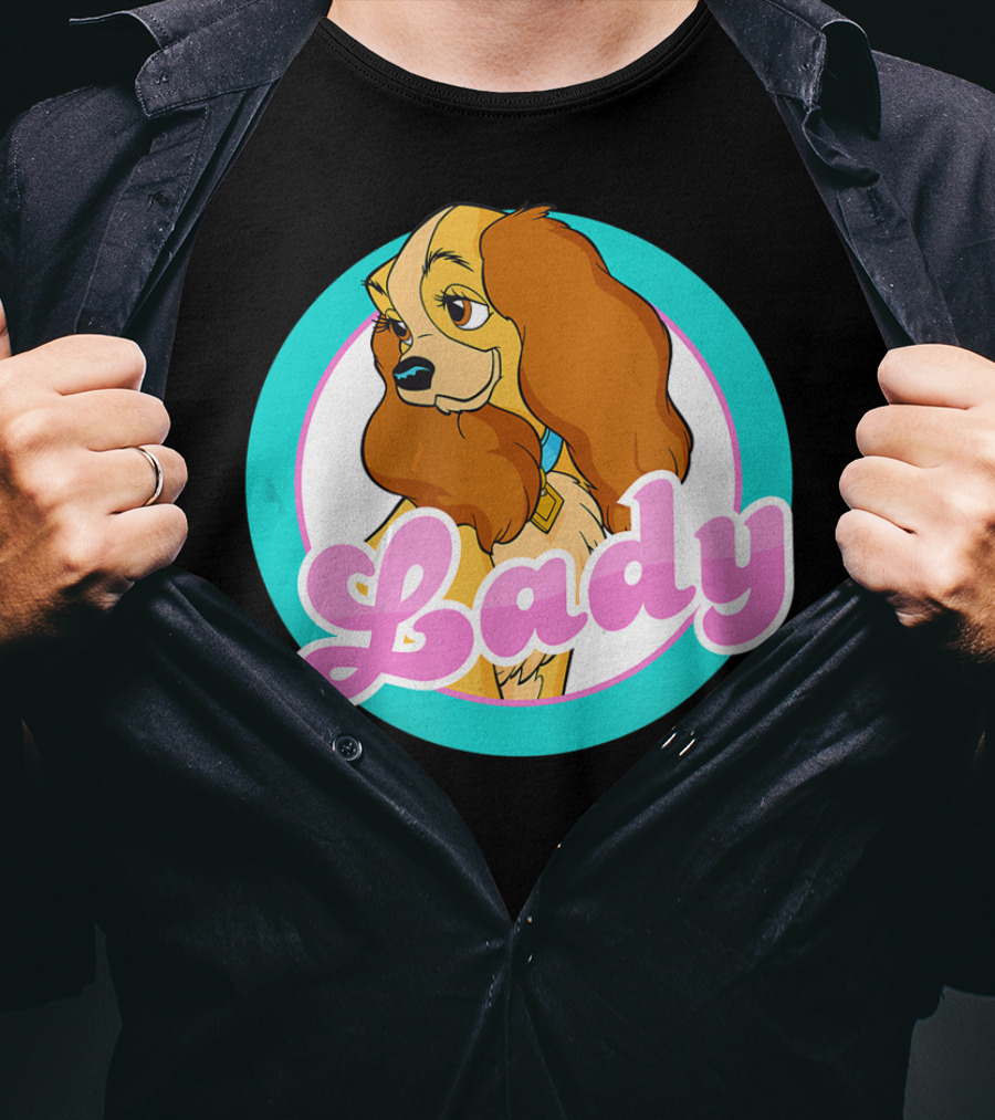 Lady And The Tramp Lady Face Disney T-Shirt