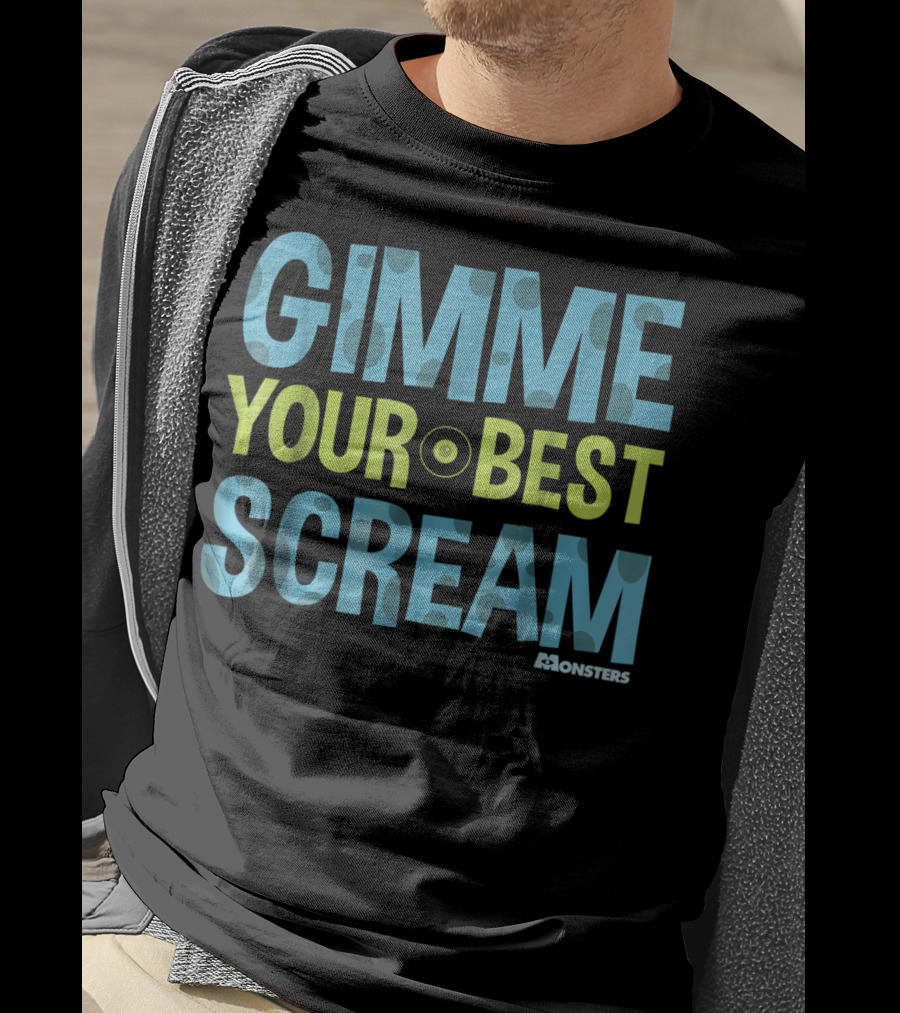 Gimme Your Best Scream Monsters Inc T-Shirt